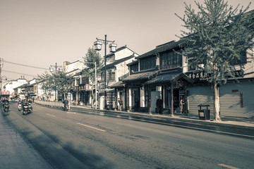 苏州古镇怀旧照片