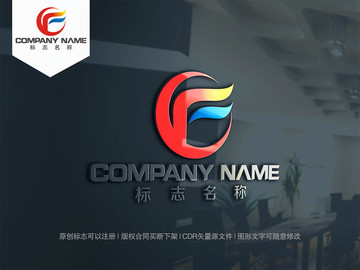 F字母logo