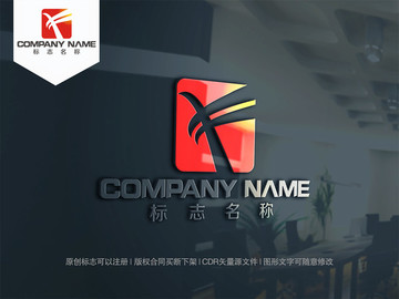 F字母logo设计