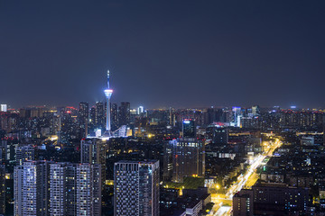 成都夜景