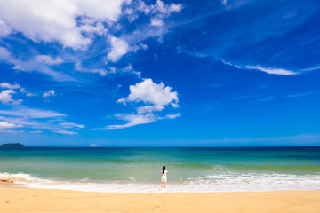 海南陵水香水湾沙滩风景