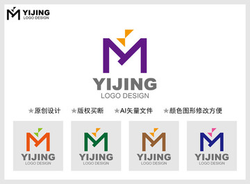 M標志
