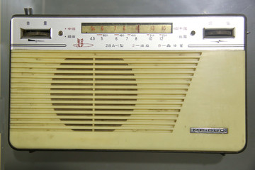 70年代美多晶体管收音机