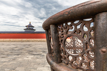 北京天坛公园建筑风景