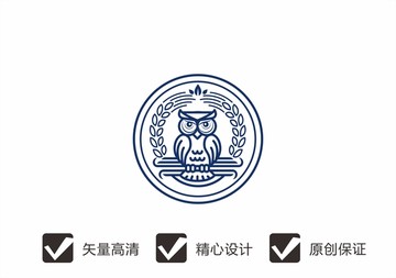 猫头鹰logo