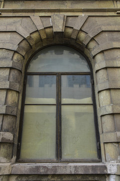 欧式圆拱门窗