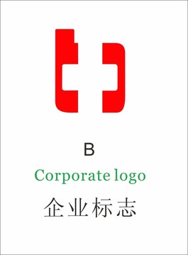 字母B红十字logo