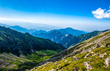 秦岭主峰太白山风光