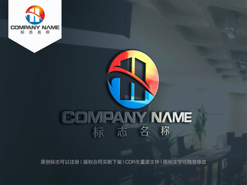 H字母logo