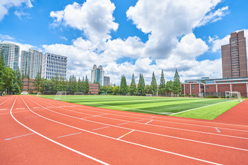 高清田径场