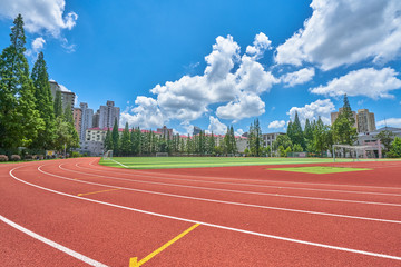 高清田径场