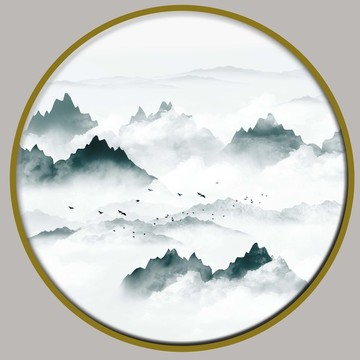 山水装饰画