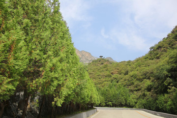 圣莲山山区公路