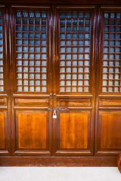 中式木门背景