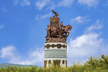 蒙古英雄雕塑