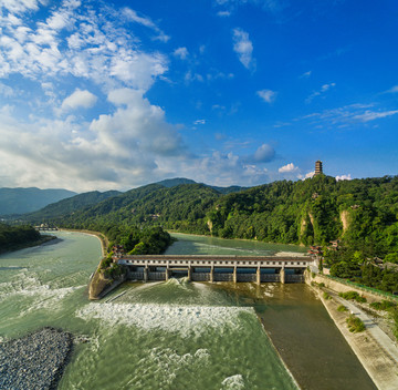 都江堰飞沙堰闸门