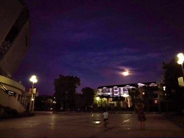 西南大学夜色风景