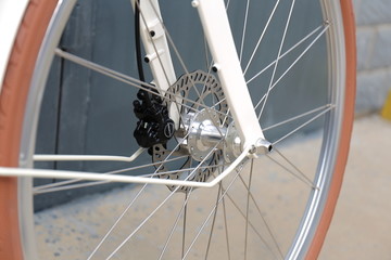 自行车碟刹前轴后轴变速器