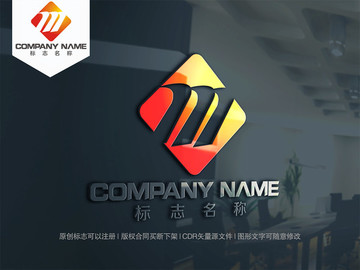 M字母logo設(shè)計