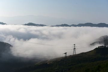 水墨山水画