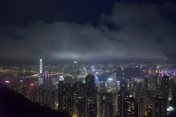 维港夜景太平山顶