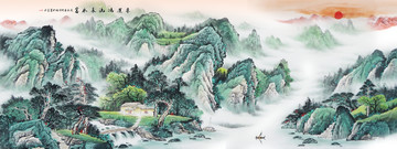國(guó)畫山水