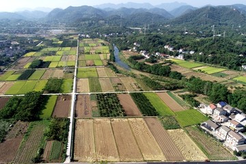 航拍美丽乡村