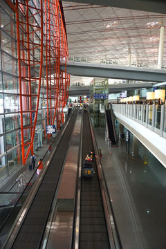 北京T3航站楼彩钢结构玻璃幕墙