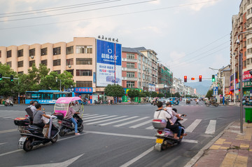 小镇街景