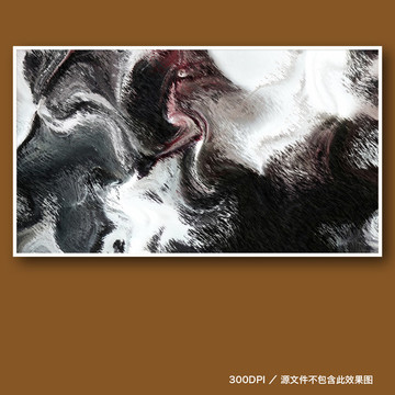 抽象油畫