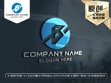 B字母LOGO设计