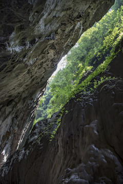 重庆武陵山大裂谷