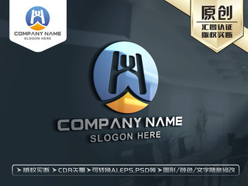 HY字母LOGO設(shè)計(jì)