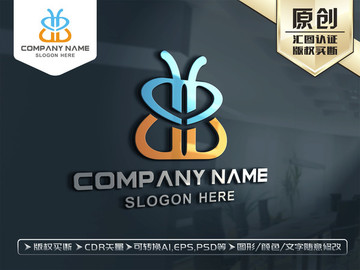 蝴蝶LOGO蝴蝶標(biāo)志