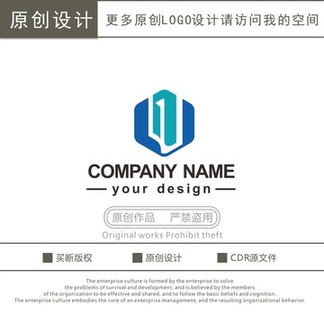 LJ字母建筑装饰logo