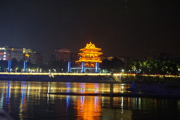 两江四湖夜景