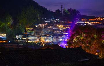 西江千户苗寨夜景