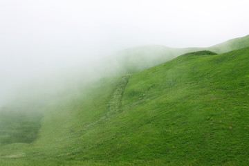 高山晨雾