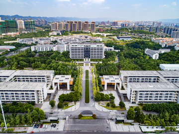 鸟瞰重庆科技学院