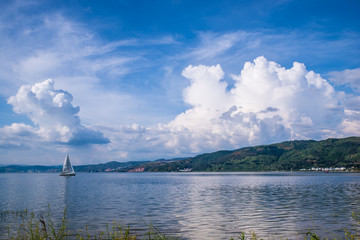 抚仙湖山水风光