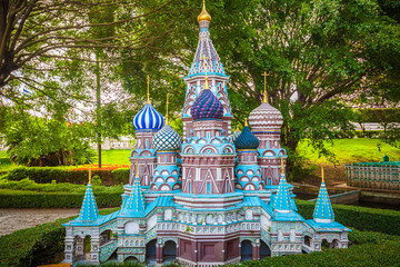 俄罗斯圣瓦西里大教堂模型