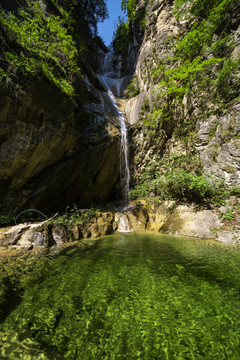 八泉峡风光