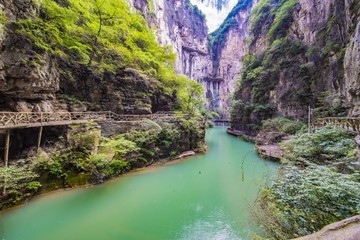 山西壶关八泉峡风光