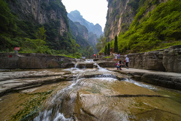 山西壶关红豆峡风光