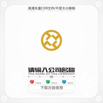 外圓內(nèi)方創(chuàng)意logo