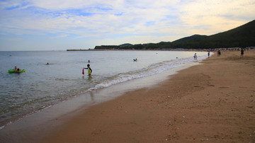 大连海滩风光