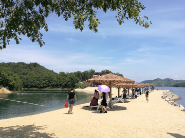 江西庐山西海景色