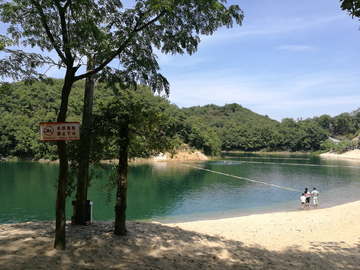 江西庐山西海景色