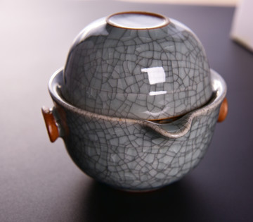 冰裂瓷器茶杯