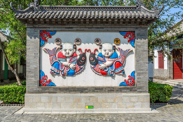 杨家埠民俗影壁墙